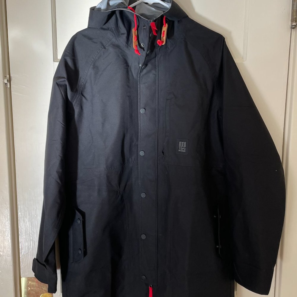 Topo Designs Rain Jacket Size L